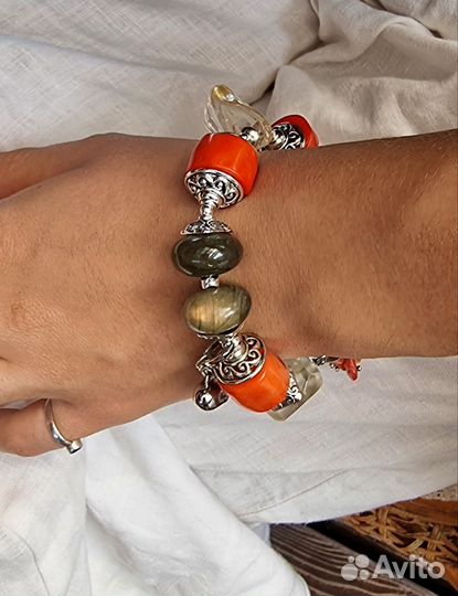 Браслет из натуральных камней