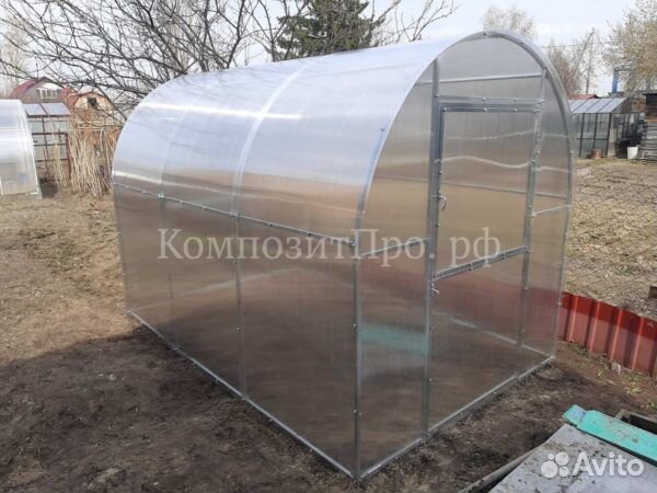 Теплица Усиленная 2х3 Комфорт