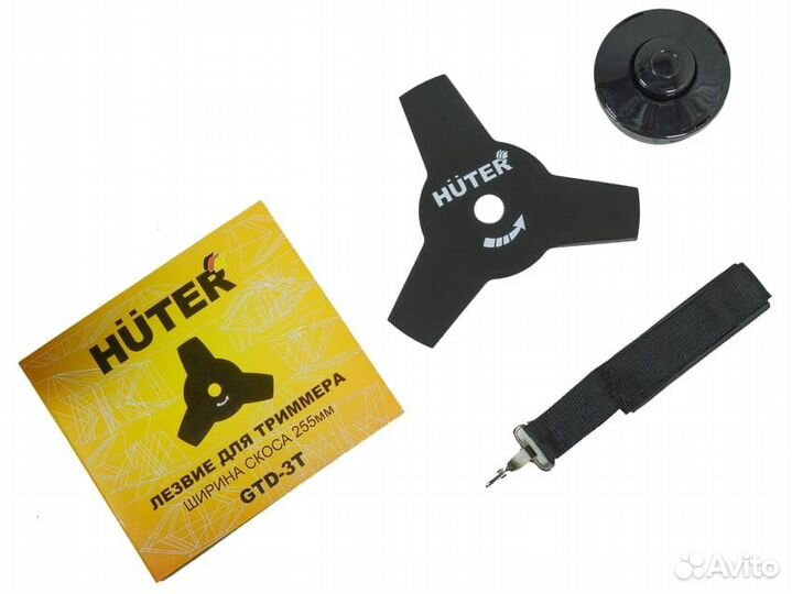 Электрический триммер Huter GET-1500B (1.5 кВт)