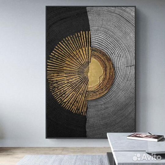 Картина в интерьер абстракция