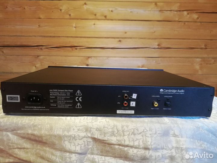 CD проигрыватель Cambridge Audio Azur 540C
