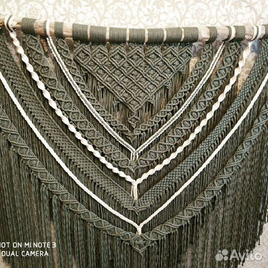 Макраме панно