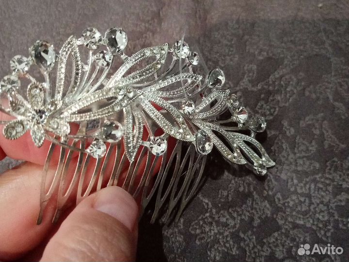 Гребень для волос свадебный
