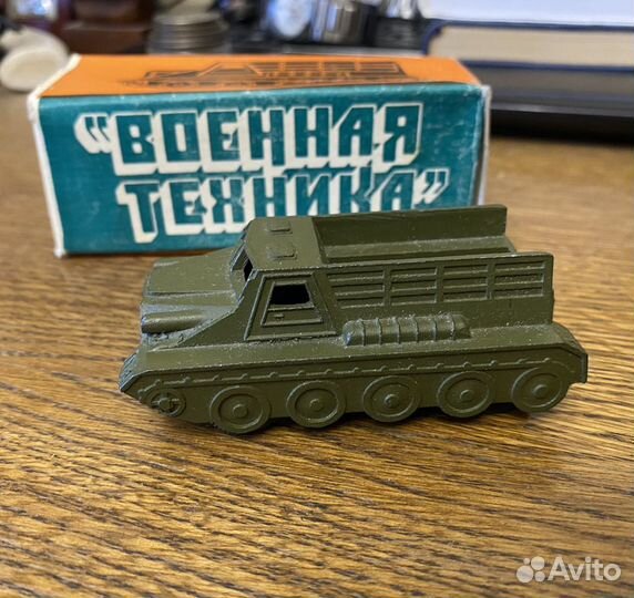 Игрушка СССР военная техника вездеход