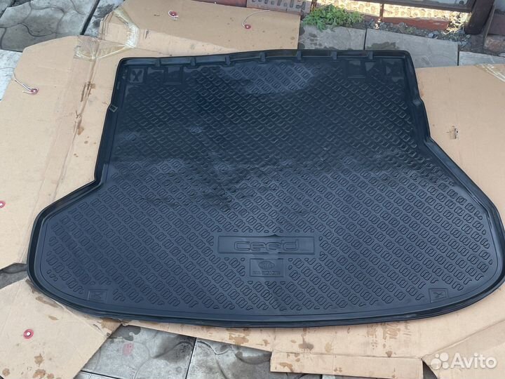 Коврик багажника kia ceed