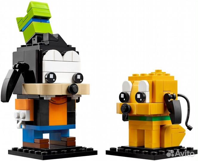 Конструктор lego BrickHeadz 40378 Гуфи и Плуто