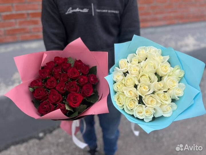 Купить цветы девушки. Розы для женщин