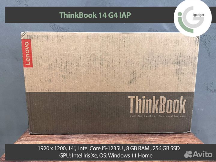 Ноутбук Lenovo ThinkBook 14 G4 IAP