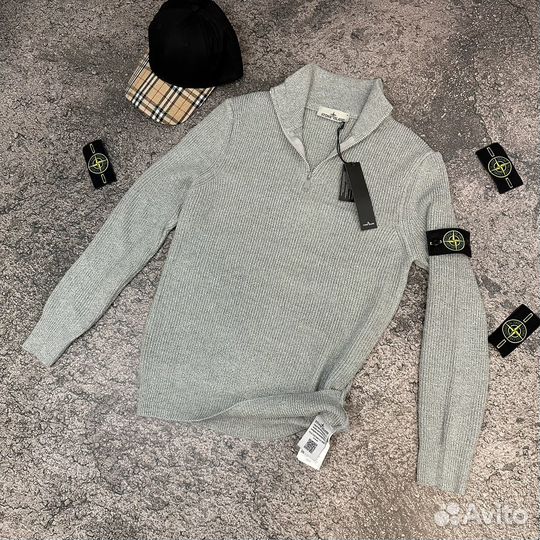 Джемпер Stone Island полузамок