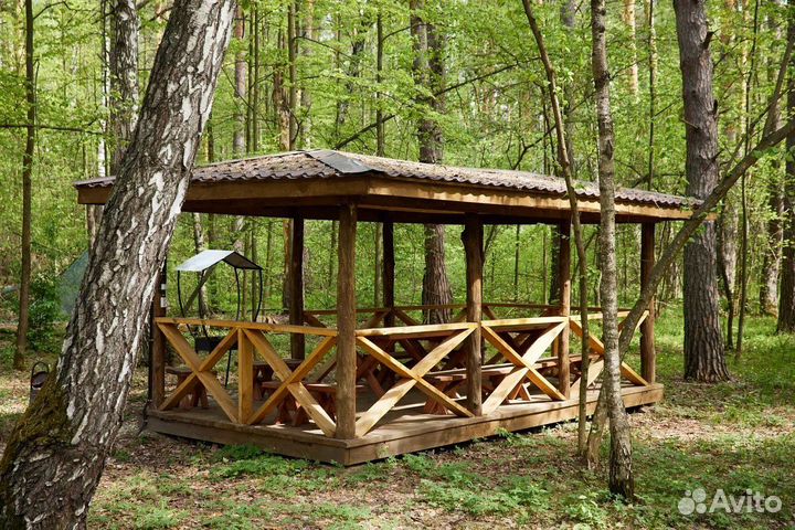 Аренда беседки с мангальной зоной