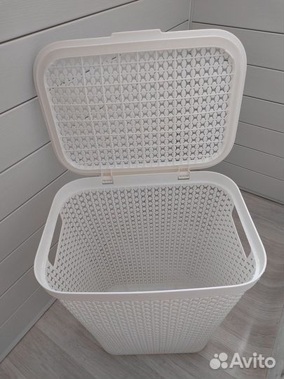 Корзина для белья узкая