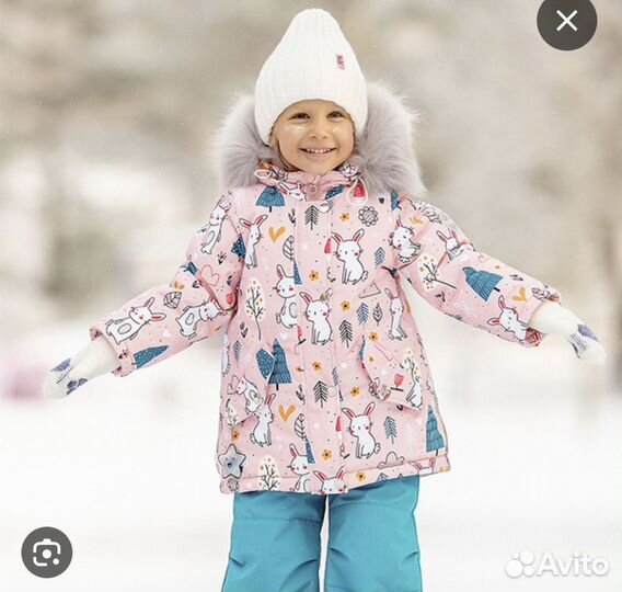 Зимний комбинезон для девочки 80 batik
