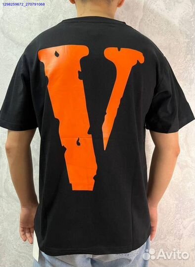 Футболка Vlone чёрная (Арт.22682)