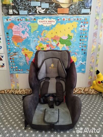 Детское автокресло 9 до 36 кг с изофикс