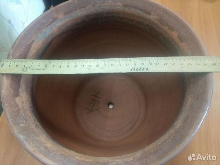 Горшок керамический, 6л