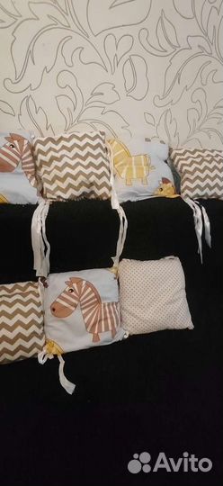 Бортики в кроватку