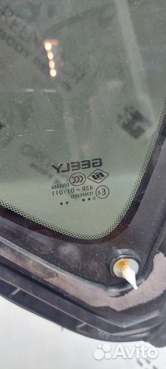 Стекло кузовное заднее левое Geely Coolray