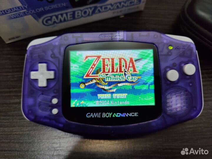 Gameboy Advanсe, комплект, игрыы