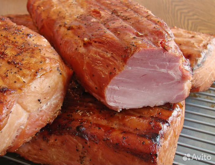 Свинина копченая(окорок, карбонат, лопатка)