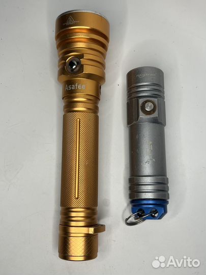 Фонари для дайвинга и подводной охоты 18650