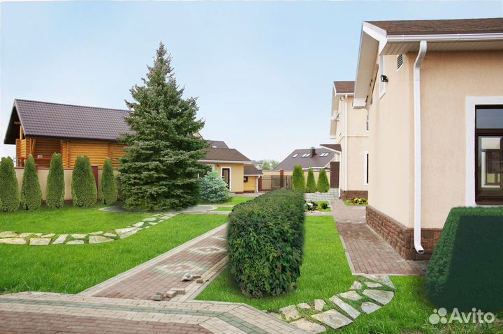 Газон под ключ