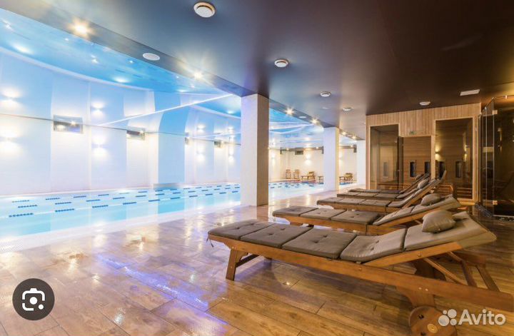 Абонемент в фитнес клуб с бассейном облака