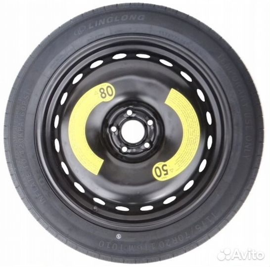 Запасное колесо докатка R20 Audi Q8, Q7, Q5, Q4,Q3