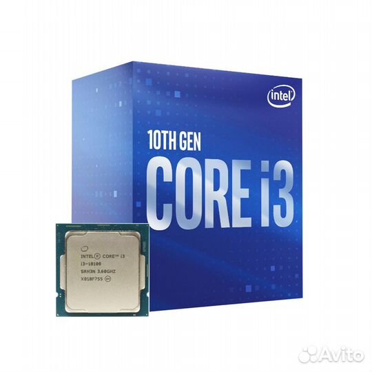 Процессор intel core i3 10100 box