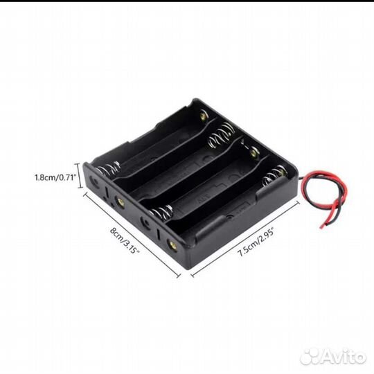 Кейс/чехол для аккумуляторов 18650