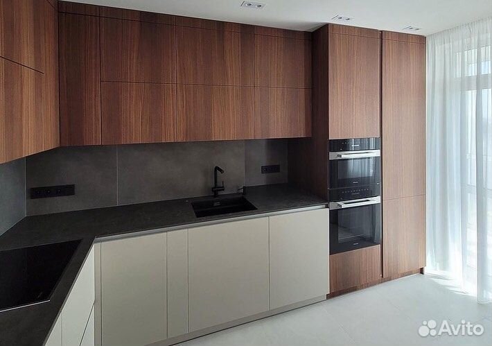 Кухонный гарнитур на заказ. Долговечные материалы