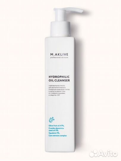 Гидрофильное масло для очищения M.Aklive