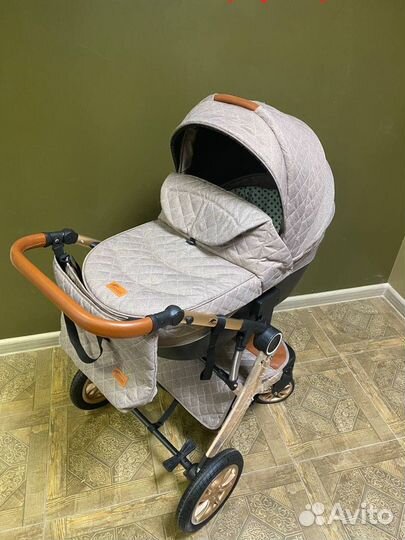 Коляска-трансформер teknum 2 в 1 новая + люлька