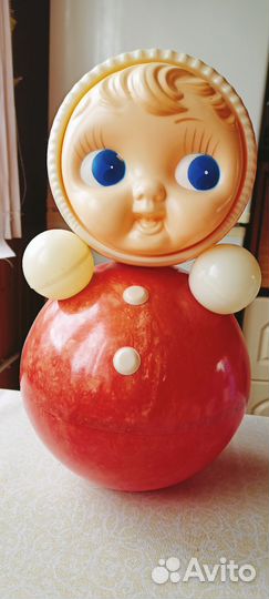 Игрушка неваляшка СССР 40 см