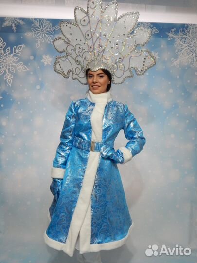 Кокошник Снегурочки 