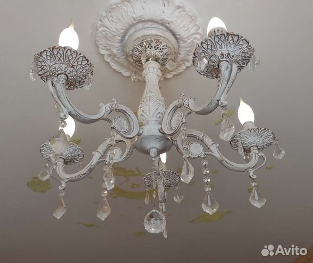 Люстра потолочная бу