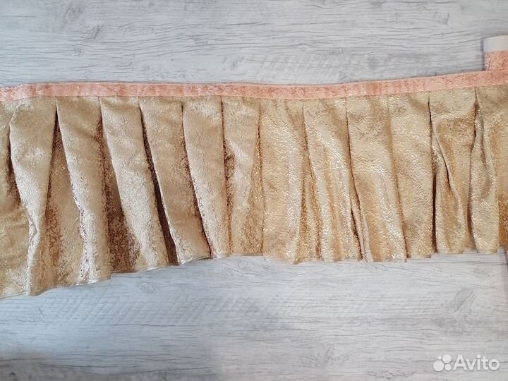 Комплект штор бу с ламбрикеном