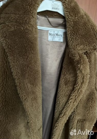 Шуба из искусственного меха Max Mara размер M