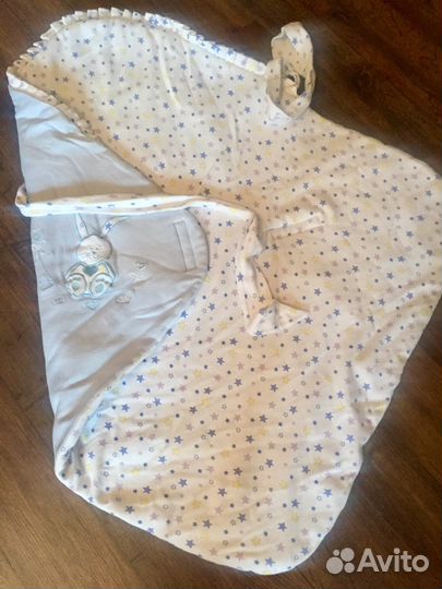 Конверт-одеяло для мальчика