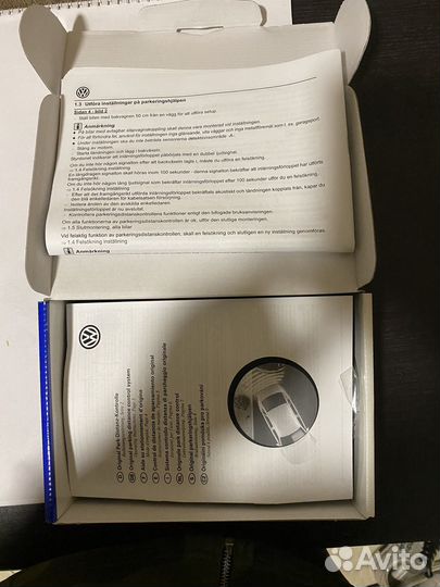 Комплект задних парктроников фольксваген оригинал