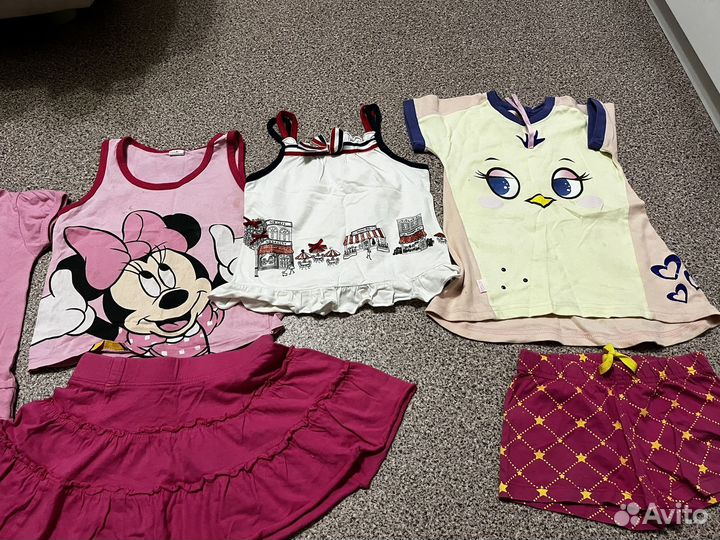 Пакет вещей на девочку 98-104