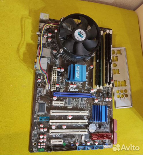 Комплект lga 775 - xeon x5460 - озу 8гб
