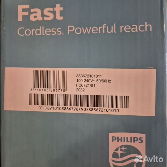 Пылесос philips fc 6721/01