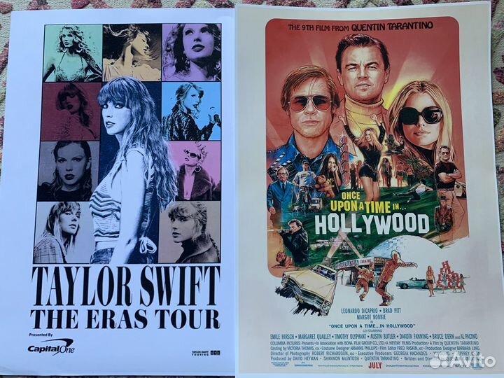 Постеры / плакаты кино и музыка