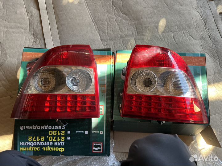 Задние фары на priora 2