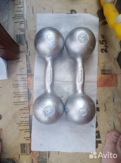 Гантели 7кг. Редкие