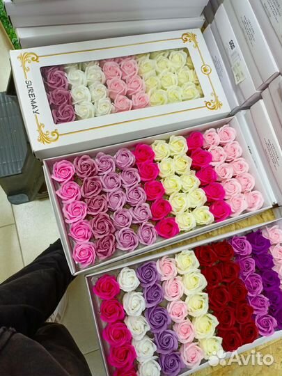 Мыльные розы, пенные цветы, Акриловые заготовки