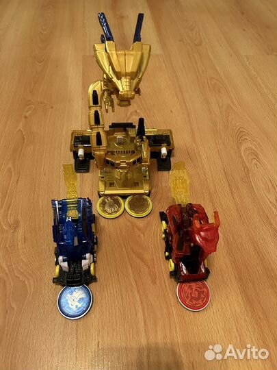 Дикие Скричеры Голден Дрэгон Игровой набор 3 в 1