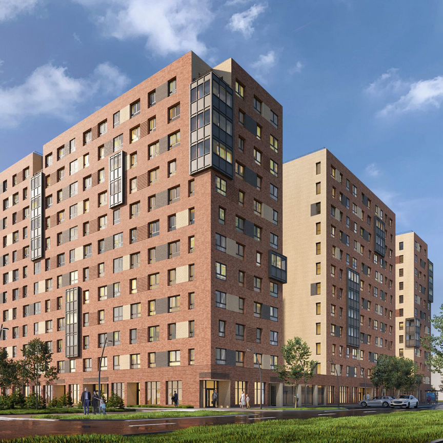 2-к. квартира, 48,6 м², 12/12 эт.