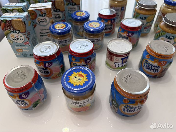 Детское питание пюре