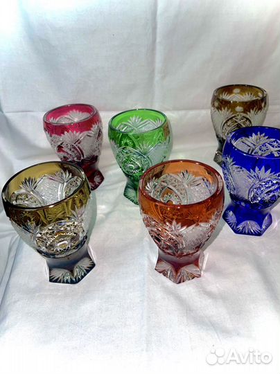 Хрустальные стаканы